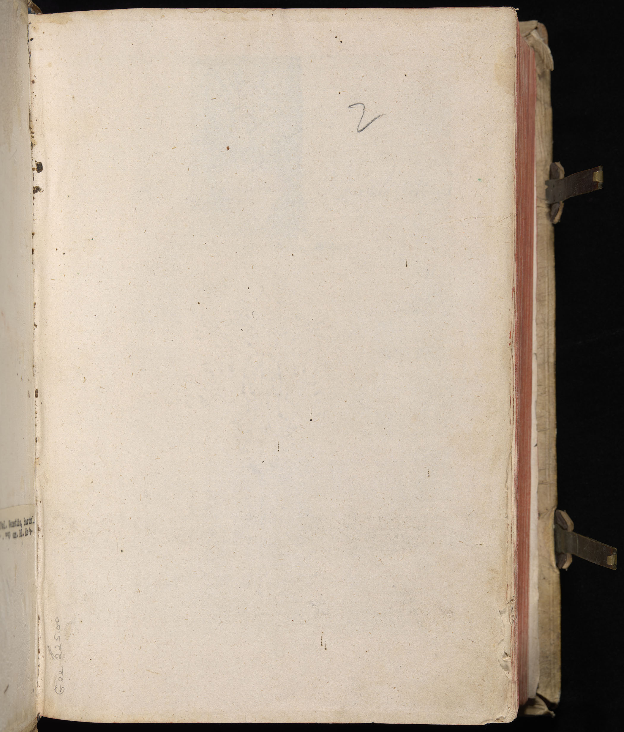 Vergilius cum c?mentariis quinque videlicet: Seruii, Landini, Ant. Mancinelli, Donati, Domitii. (M. Vegius' Book XIII addition to the Aen. Also Priapeia and Catalecta.) / Colophon: Impressu Venetiis per Bartolome? de Zanis de Portesio. . . . M.cccc.xciii. Stamped vellum with clasps. Very rare. Fol. - Image 7