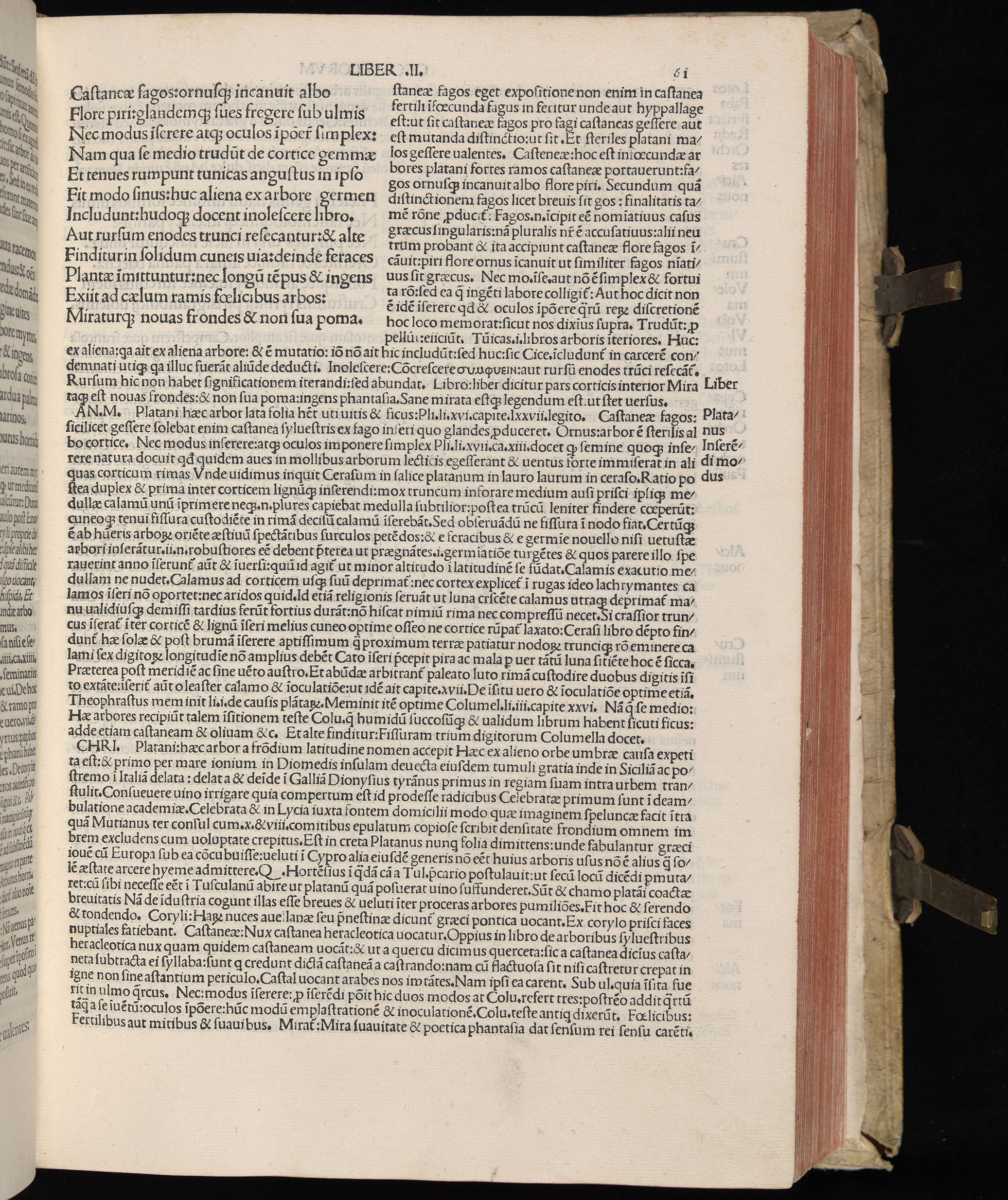 Vergilius cum c?mentariis quinque videlicet: Seruii, Landini, Ant. Mancinelli, Donati, Domitii. (M. Vegius' Book XIII addition to the Aen. Also Priapeia and Catalecta.) / Colophon: Impressu Venetiis per Bartolome? de Zanis de Portesio. . . . M.cccc.xciii. Stamped vellum with clasps. Very rare. Fol. - Image 141