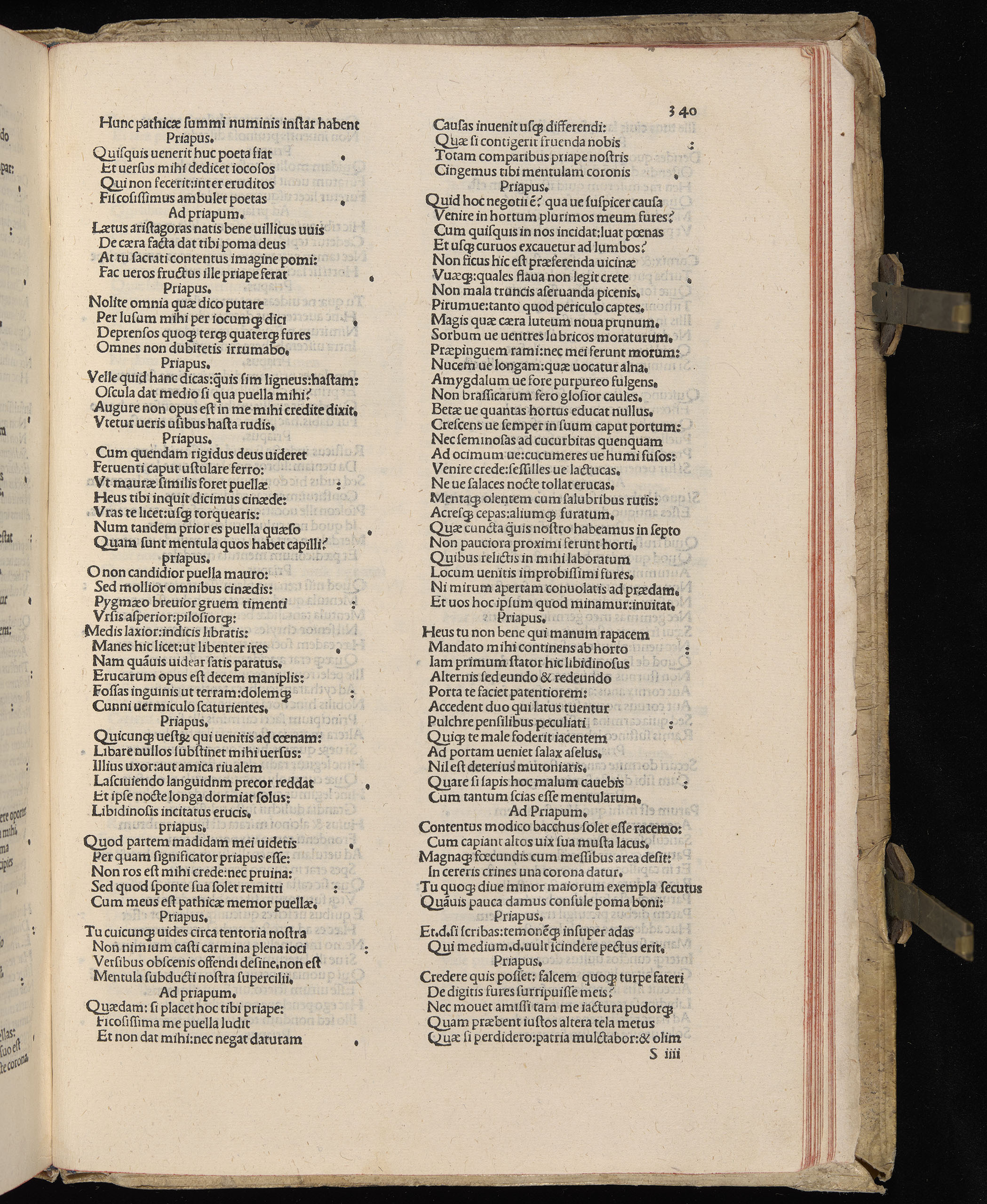 Vergilius cum c?mentariis quinque videlicet: Seruii, Landini, Ant. Mancinelli, Donati, Domitii. (M. Vegius' Book XIII addition to the Aen. Also Priapeia and Catalecta.) / Colophon: Impressu Venetiis per Bartolome? de Zanis de Portesio. . . . M.cccc.xciii. Stamped vellum with clasps. Very rare. Fol. - Image 699