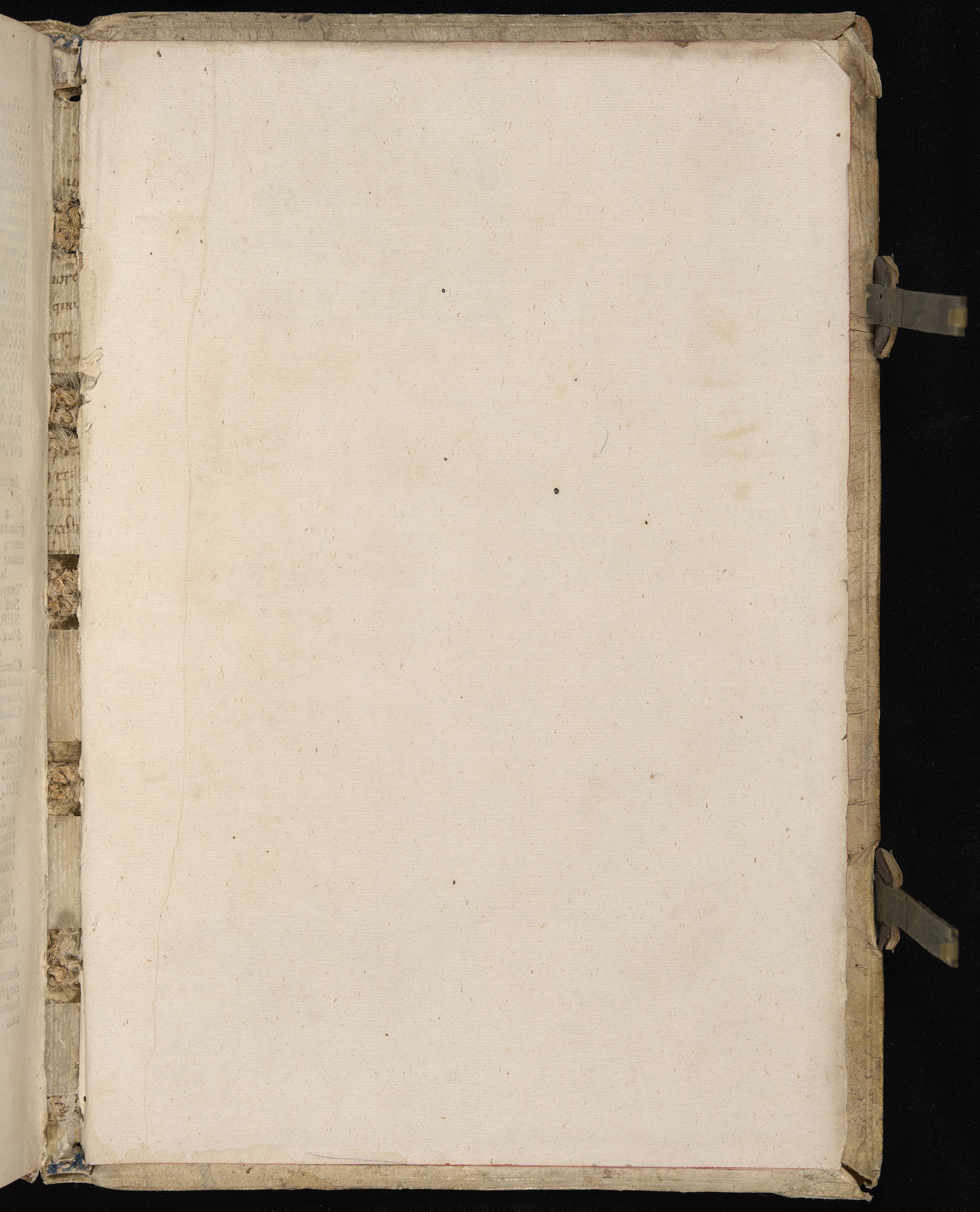 Vergilius cum c?mentariis quinque videlicet: Seruii, Landini, Ant. Mancinelli, Donati, Domitii. (M. Vegius' Book XIII addition to the Aen. Also Priapeia and Catalecta.) / Colophon: Impressu Venetiis per Bartolome? de Zanis de Portesio. . . . M.cccc.xciii. Stamped vellum with clasps. Very rare. Fol. - Image 741