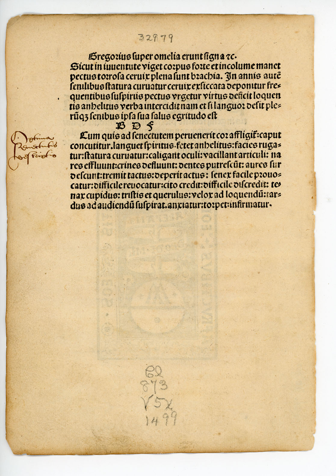 (Cento.) Probe Valerie prest?tis ingenij femine preclarissim? Centon? opus/veteris pariter ac noui testamenti (et si non om?a) precipua tamen misteria colligens/accuratissime nuper recognitum. / Colophon: Imprime (à Paris) pour Alexandre Alyate demourant au mont saincte Geneuiefue . . . M.cccc.lxxxxix. 4to. This issue extremely rare. Only other copy reported in U. S. A. said to be in Huntington Coll. - Image 3
