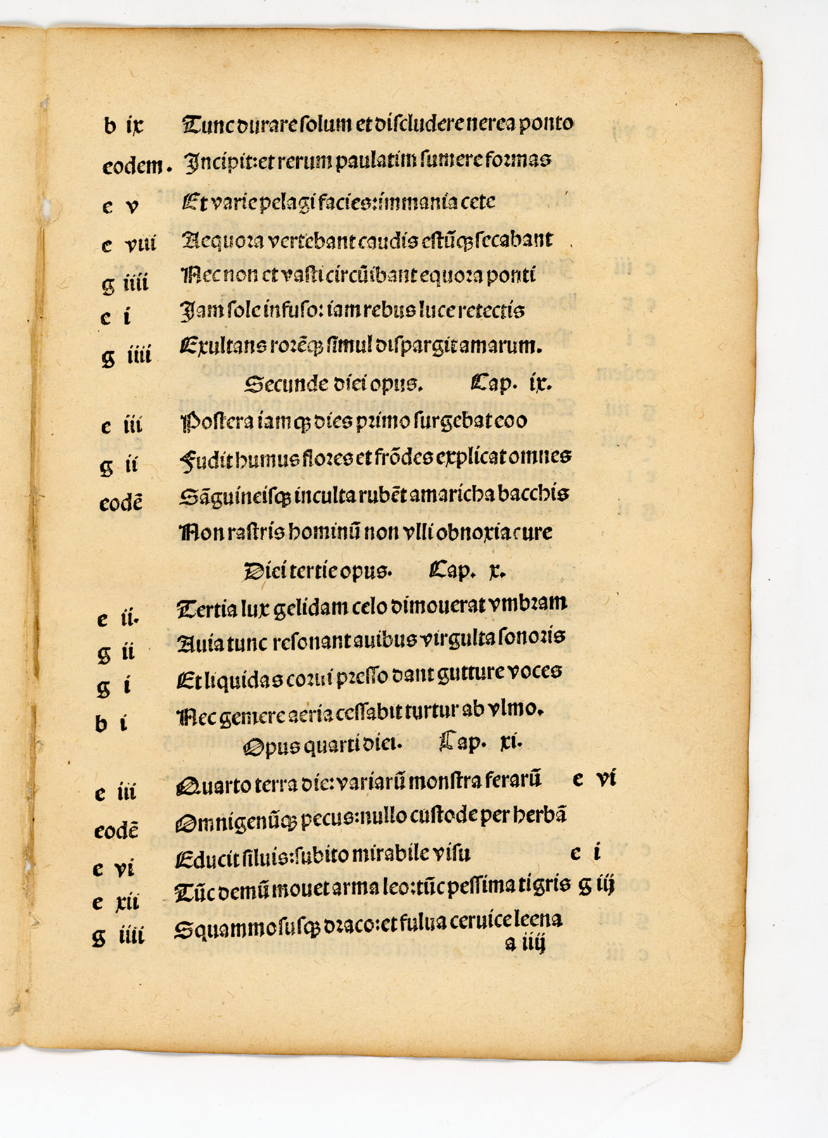 (Cento.) Probe Valerie prest?tis ingenij femine preclarissim? Centon? opus/veteris pariter ac noui testamenti (et si non om?a) precipua tamen misteria colligens/accuratissime nuper recognitum. / Colophon: Imprime (à Paris) pour Alexandre Alyate demourant au mont saincte Geneuiefue . . . M.cccc.lxxxxix. 4to. This issue extremely rare. Only other copy reported in U. S. A. said to be in Huntington Coll. - Image 8