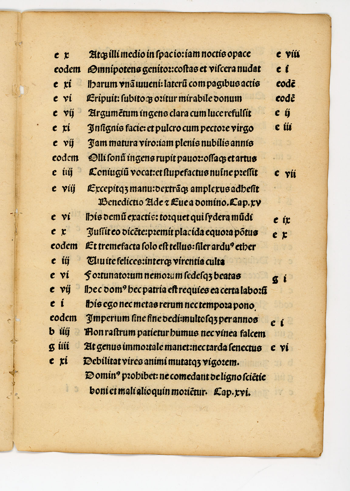 (Cento.) Probe Valerie prest?tis ingenij femine preclarissim? Centon? opus/veteris pariter ac noui testamenti (et si non om?a) precipua tamen misteria colligens/accuratissime nuper recognitum. / Colophon: Imprime (à Paris) pour Alexandre Alyate demourant au mont saincte Geneuiefue . . . M.cccc.lxxxxix. 4to. This issue extremely rare. Only other copy reported in U. S. A. said to be in Huntington Coll. - Image 10