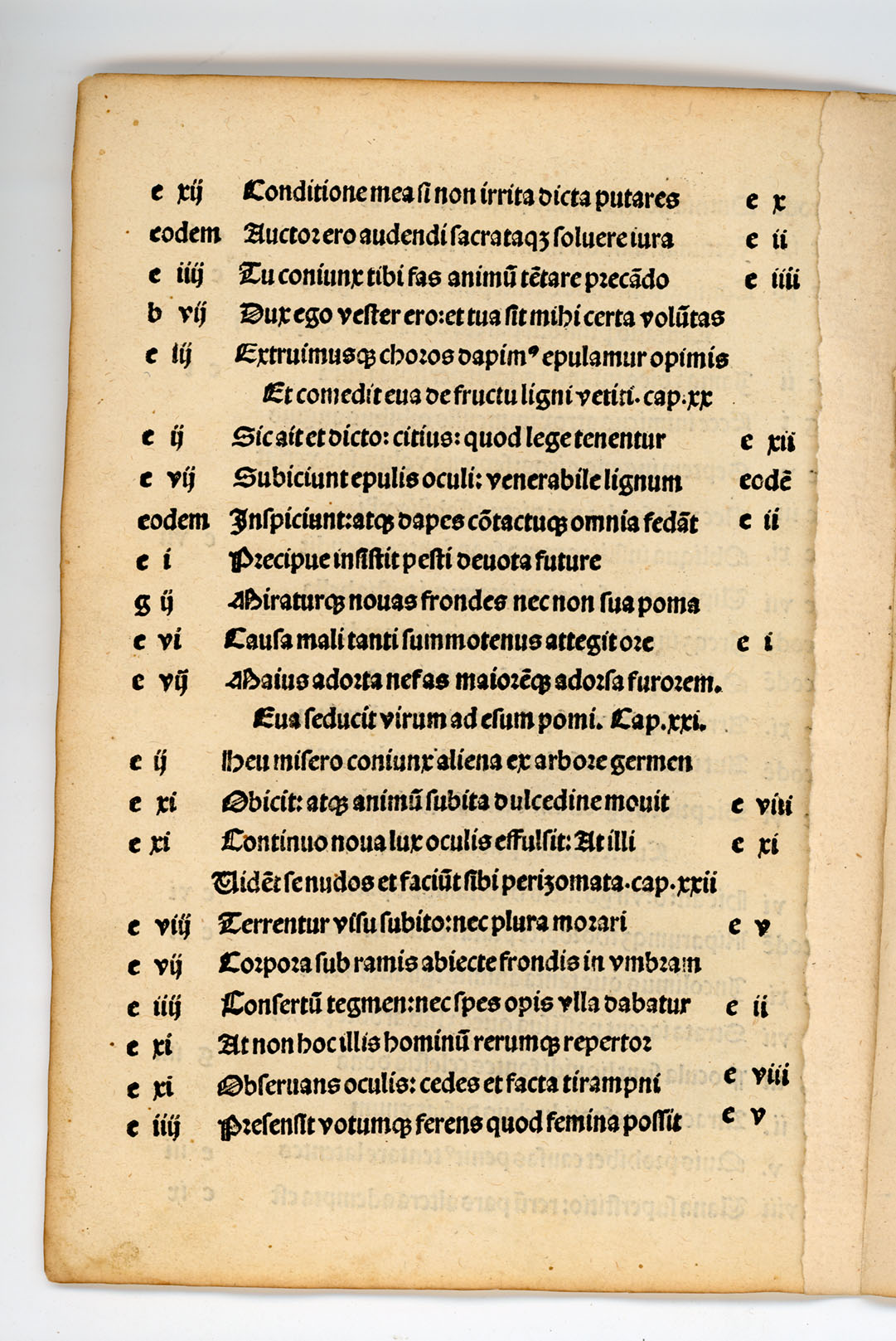 (Cento.) Probe Valerie prest?tis ingenij femine preclarissim? Centon? opus/veteris pariter ac noui testamenti (et si non om?a) precipua tamen misteria colligens/accuratissime nuper recognitum. / Colophon: Imprime (à Paris) pour Alexandre Alyate demourant au mont saincte Geneuiefue . . . M.cccc.lxxxxix. 4to. This issue extremely rare. Only other copy reported in U. S. A. said to be in Huntington Coll. - Image 13