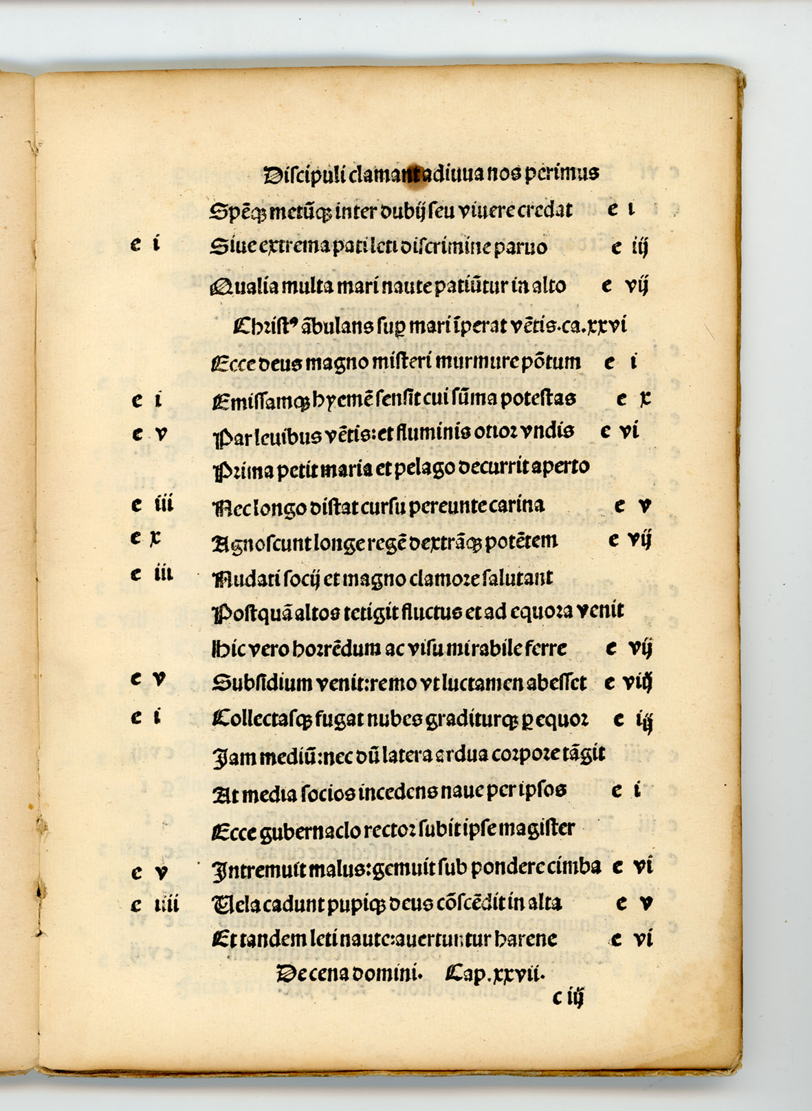 (Cento.) Probe Valerie prest?tis ingenij femine preclarissim? Centon? opus/veteris pariter ac noui testamenti (et si non om?a) precipua tamen misteria colligens/accuratissime nuper recognitum. / Colophon: Imprime (à Paris) pour Alexandre Alyate demourant au mont saincte Geneuiefue . . . M.cccc.lxxxxix. 4to. This issue extremely rare. Only other copy reported in U. S. A. said to be in Huntington Coll. - Image 30