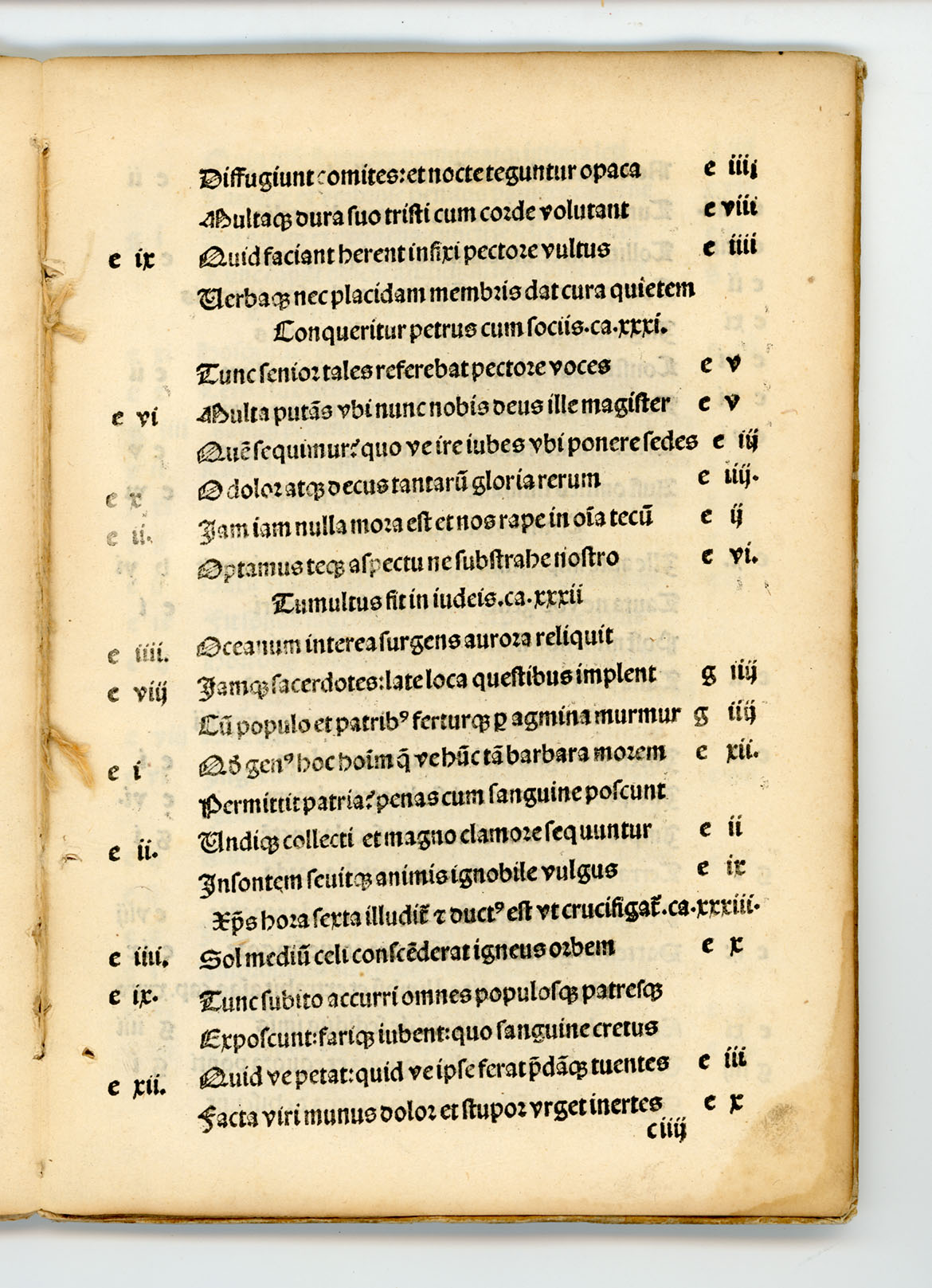 (Cento.) Probe Valerie prest?tis ingenij femine preclarissim? Centon? opus/veteris pariter ac noui testamenti (et si non om?a) precipua tamen misteria colligens/accuratissime nuper recognitum. / Colophon: Imprime (à Paris) pour Alexandre Alyate demourant au mont saincte Geneuiefue . . . M.cccc.lxxxxix. 4to. This issue extremely rare. Only other copy reported in U. S. A. said to be in Huntington Coll. - Image 32